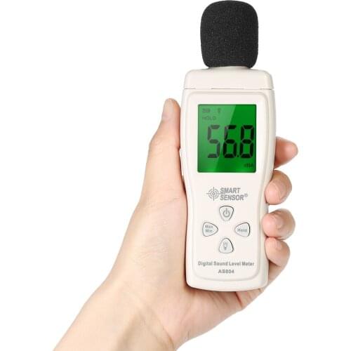 Mini Sound Level Meter LCD Digital noise meter tester Decibel Monitoring Diagnostic-tool Noise Measuring Instrument 30dB -130dBA
