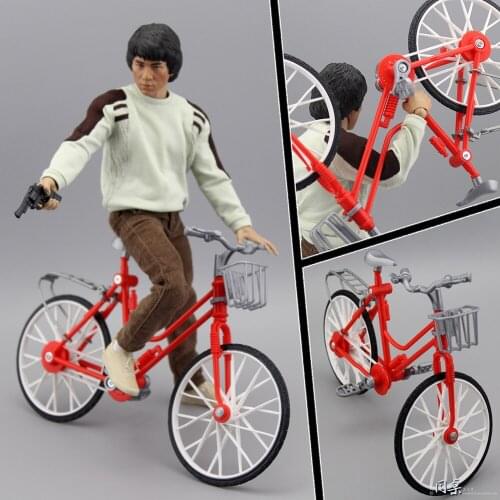 Bicycle model scene 1/6 soldier mini simulation accessory OB doll 12 inch doll available