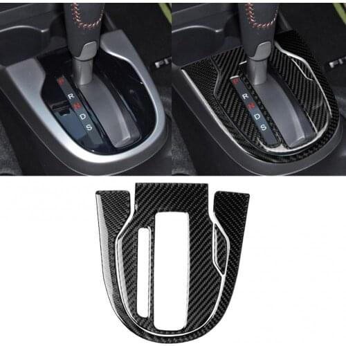 3Pcs Car Gear Shift Panel Trim Stickers for Honda Fit/Jazz Left-hand Drive 14-18 Accessories