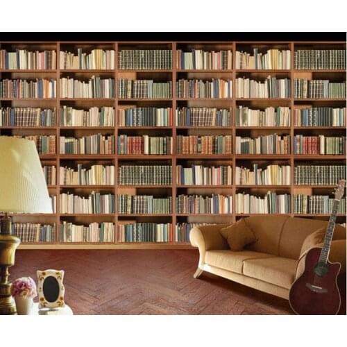 3d photo wallpaper 3d murals wallpaper for walls 3 d Bookcase mural literature shelf restoring ancient ways wall room wallpaper