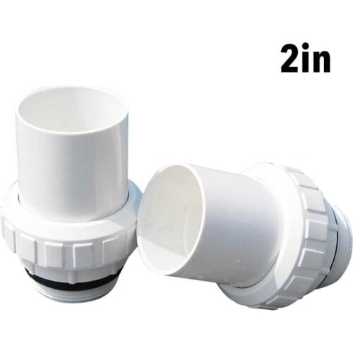 NEW 2pcs Hose Adapter Durable Corrosion Resistant Hose Connector Water Pipe Joint for Swimming Pool Accessories