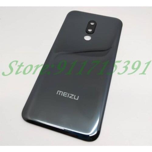 Original 3D Glass Back Battery Cover For Meizu 16 16th M882Q M882H Case Back Glass Rear Door Housing With Camera Lens