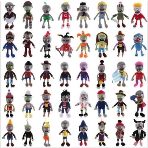 New 10PCS 39 Styles Plant Zombies 12”30CM Plush Doll