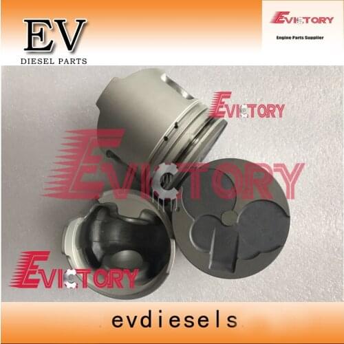 EV 4M40 4M40T piston with pin and clip for caterpillar excavator 307C excavator