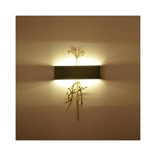 Modern minimalist wall lamp Junzheng lighting professional custom hotel entrance living room personality art tree branch wall la