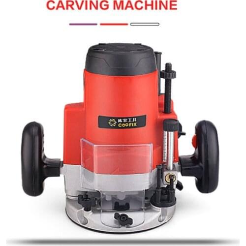 AC220V 50HZ 1800W M1R-DS-12 small multi-function electric trimming machine Woodworking slotting machine (presented 15pcs cutter)