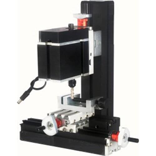 1PC DIY Miniature Metal Six-axis Drilling And Milling Machine Low-power Teaching Model High-Precision Production DIY Tools 12V