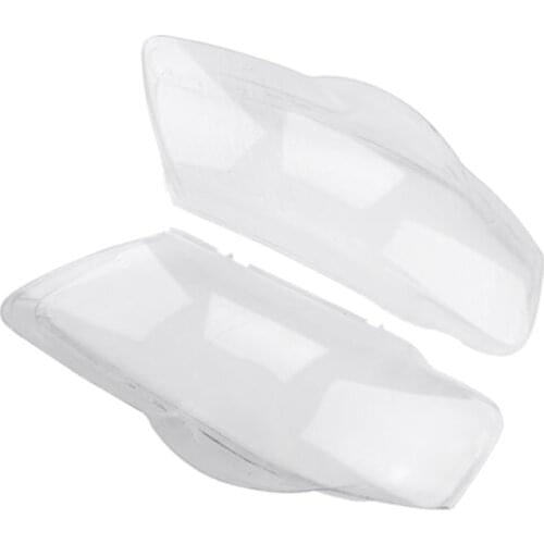 2Pcs Car Clear Headlight Lens Shell Cover Replacement Head Lamp Cover For-Vw Passat B6 R36