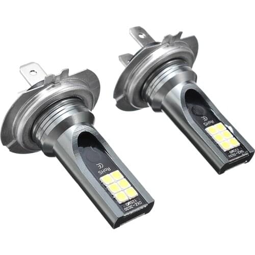 2PCS Waterproof H7 110W Car Headlight Head Lamp 24000LM Fog Lights Conversion Kit Super Bright LED Bulb 6000K