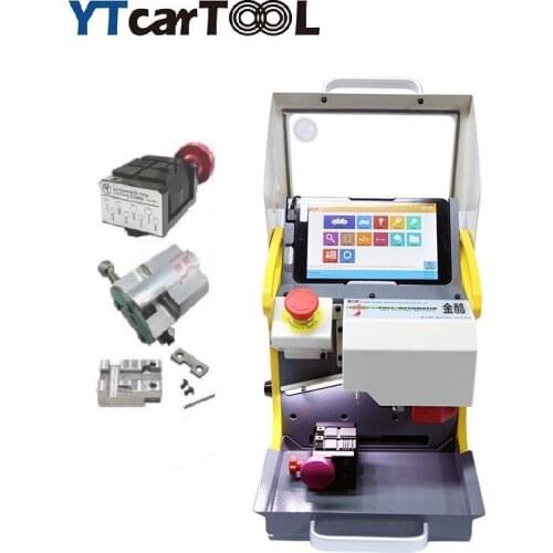 2018 Best Quality Auto Locksmith Tool SEC-E9 CNC Key Cutting Machine Multi 4 Clamp Language Version DHL Free Shipping