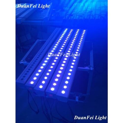 30lot 24x3w rgb 3in1 led bar outdoor dmx wall washer led bar lyre washing ip65 bar led