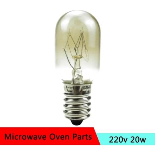 E14 Base 220V 20W Microwave Light Bulb Lamp Spare Parts for Microwave Oven Accessories
