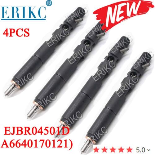 4PCS 4501D Common Rail Injector EJBR04501D (A6640170121) Diesel Nozzle EJB R04501D for Delphi sangyong Kyron Actyon 6640170121