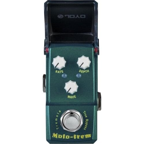 JOYO JF-325 Molo-trem Tremolo Guitar Effect Pedal Processor True Bypass Effects Mini Stompbox Electric Guitar Pedal Accessories