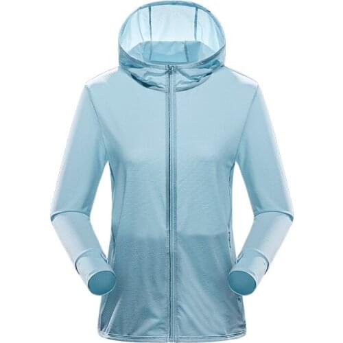 LNGXO Hiking Jackets Women Men Quick Dry Summer Camping Running Sport Jacket Sun-Protective Coats Soft Anti UV Skin Windbreaker