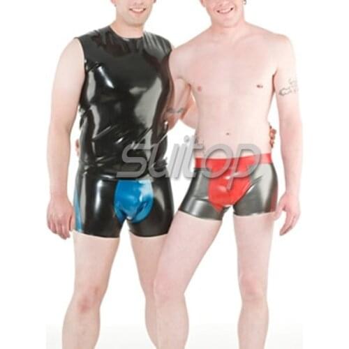 Suitop rubber shorts for men