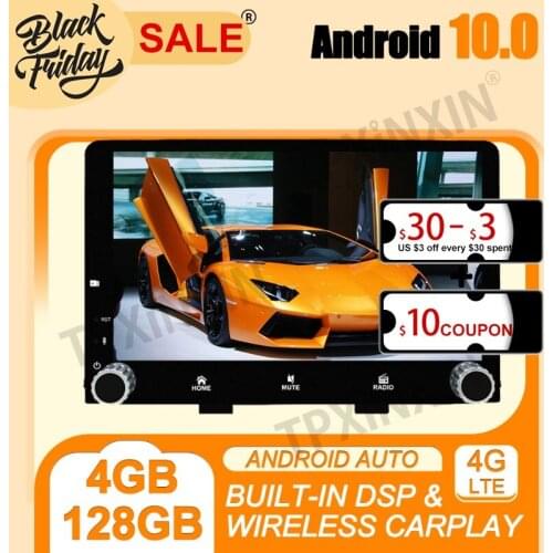 PX6 IPS DSP Android 10.0 Carplay 4G+128G For KIA K3 RIO 2017-2018 Multimedia Player Auto Radio Tape Recorder GPS Navi Head Unit