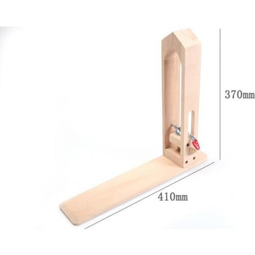 Hand seams Wood splint DIY Hand slit tool suture Wood splint Beech Leatherwear Hand stitched wooden frame Hand stitch clamp
