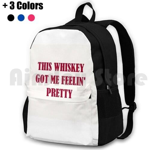 Higher Lyrics Outdoor Hiking Backpack Riding Climbing Sports Bag Higher Lyrics Music Whiskey Pretty Top Womens Men Unisex
