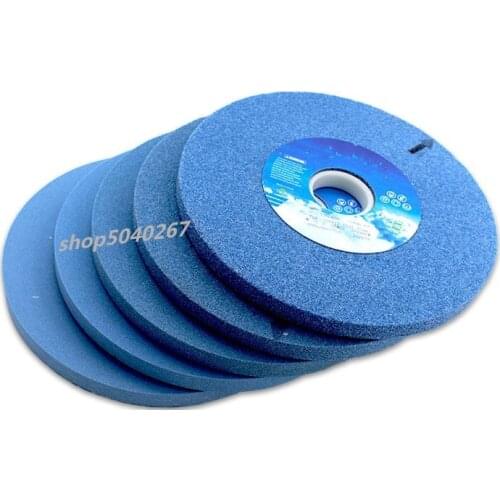 180mm blue Ceramic Grinding Wheel Resistant Disc Abrasive Disc Polishing Metal Stone Wheel 46# 60# 80# 100# 120