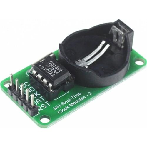 Smart Electronics DS1302 Real Time Clock Module 3.3V 5V For Arduino CR2032 AVR ARM UNO MEGA Development Board Diy Starter Kit