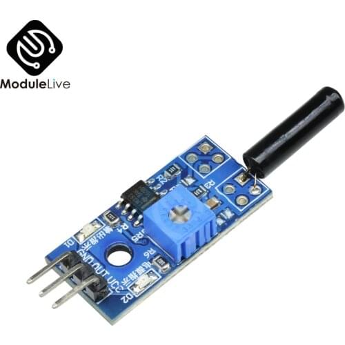 DC 3V-5V High Sensitivity Vibration Switch LM393 Vibration Sensor Switch Module Tools Shock Switch for Arduino Fan Auto Car