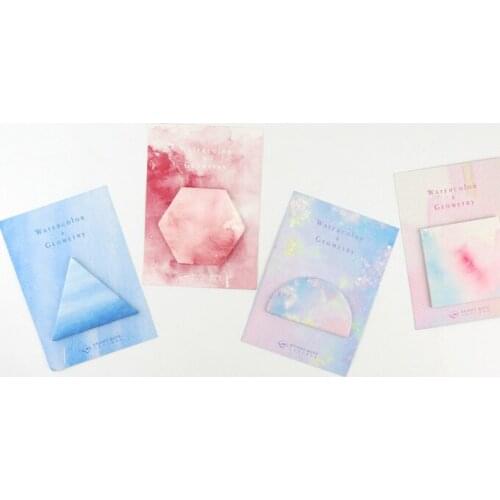 Colorful cloud sticky note memo pad(1pack)