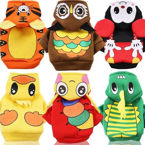 Winter Warm Pet Dog Clothes for Small Dogs Funny Halloween Puppy Cat Costume Chihuahua Yorkie Coat Jackets Pets Clothing Outfits