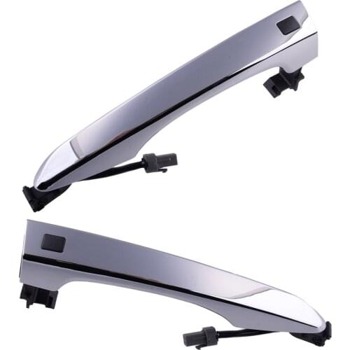 1 Pair Car Exterior Front Door Smart Key Handle Replacement 82651D3710 82661D3710 Fit for Hyundai Tucson 2016 2017 2018 2019