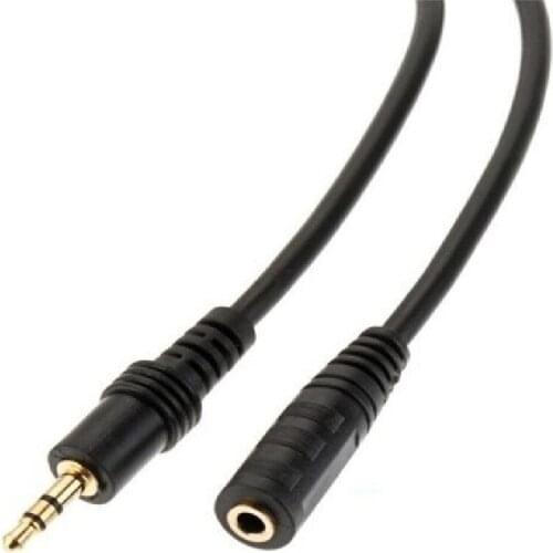 3.5mm Stereo Jack Plug to Socket Aux Headphone MP3 Male - Female Extension Cable
