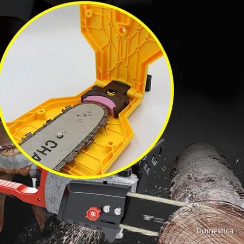Chain Sharpener For Woodworking Chain Saw Sharpener Tool For All Chain Saws Chain Grinding Device 2020 New Household Tools