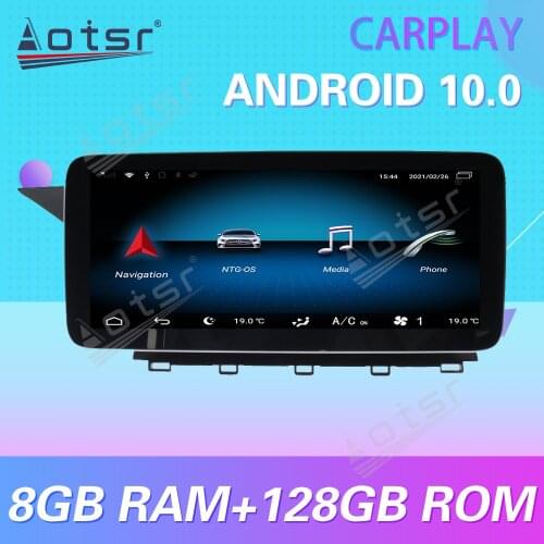 For MERCEDES-BENZ GLK 2013-2015 10.25 Inch Android 10 Carplay Car Multimedia Radio Player GPS Navigation Stereo