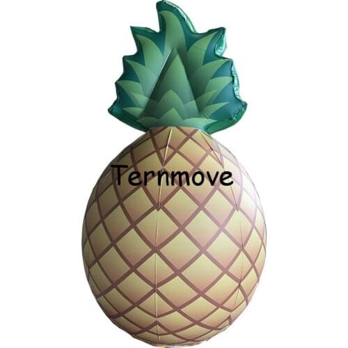 Giant inflatable pineapple fruit balloon PVC advertising Promotion Helium Balloones floating custom large ground balloon