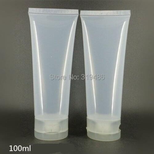 Cosmetics Bottle Beauty Packaging Container Empty Travel Make Up Accessories Facial Cleanser Soft Tube Hand Cream Storage 100ml