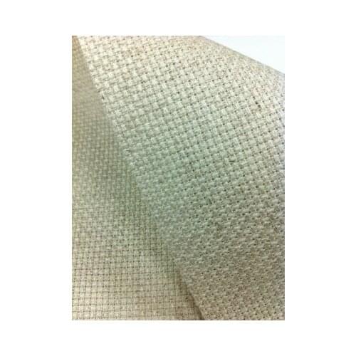 9TH ONEROOM linen 14ct cross stitch fabric aida coth canvas DIY handmade needlework sewing craft supplies many size to choose