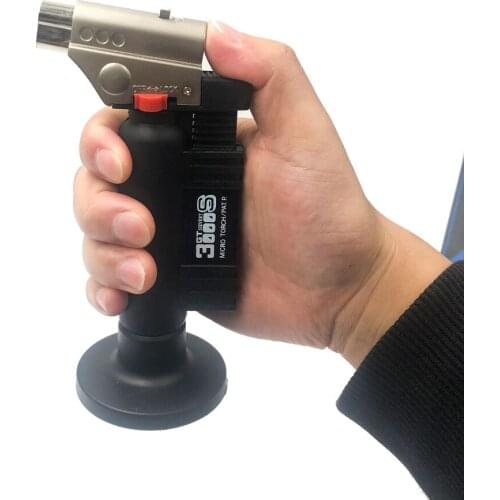 Small Musket Jewelry and Metal Welding Portable Inflatable Welding Torch Home Lighter Kitchen Barbecue Artifact