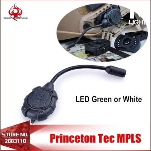 Night-Evolution Helmet Flashlight Princeton Tec MPLS Modular Light System Molle Mount Military Mich Fast Helmet Light NE05012