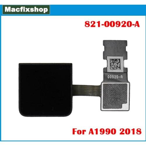 Laptop 15" A1990 Touch ID Power ON/OFF Button 821-00920-A For Macbook Pro Retina A1990 Power Button 00920-A Tested Working