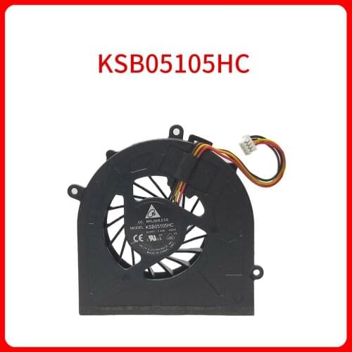 Original DC05V 0.45A CPU Cooling Fan KSB05105HC-AG53 For Lenovo G470 G475 G470A G475Ax G575 G570 Laptop CPU Cooling Cooler Fan