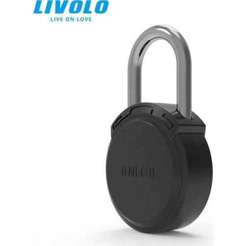 LIVOLO Smart NFC Keyless Lock, No Battery, Smart Phone Induction,NFC Chip, IP55 Waterproof Level,Luggage Smart Lock,Easy Carry