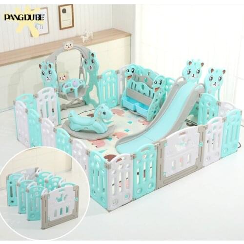Super Luxury Baby Playpen With Free Mat Kid Playpen for Children Indoor Baby Playground Kids Ball Pit Playpen Kid Ball Pool Pit