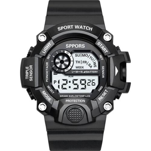 Unisex Stopwatch Alarm Clock Hourly Reminder Luminous Date Display 12/24 Hour Men Business Watches Top Brand Luxury 2021 Hot