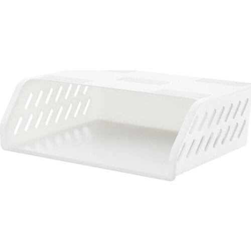 Under Desk Drawer Pencil Tray Hidden Storage Box Desktop Organizer Self Adhesive