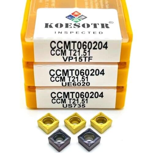 10 pieces CCMT060204 UE6020 internal turning tool metal lathe tools CCMT high quality cutting tool CCMT 060204 turning insert