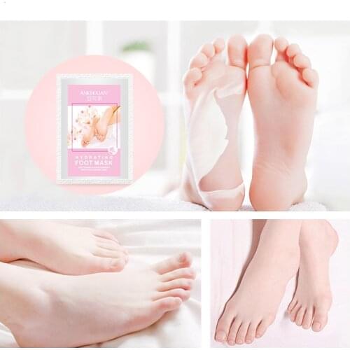 2PCS/Bag Feet Exfoliating Mask Foot Dead Skin Removal Improve And Remove Chaps Remove Blisters Foot Calluses