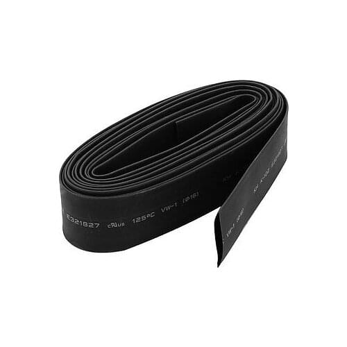 3.6M 16mm 2:1 Heat Shrink Tube Sleeving Wrap Wire Kit Black