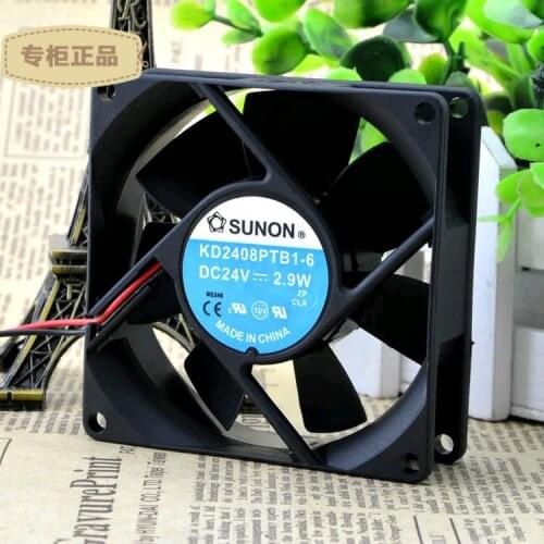 The 8025 built-in fan FOR KD2408PTB1-6 double ball 24v 2.9W 80*80*25MM