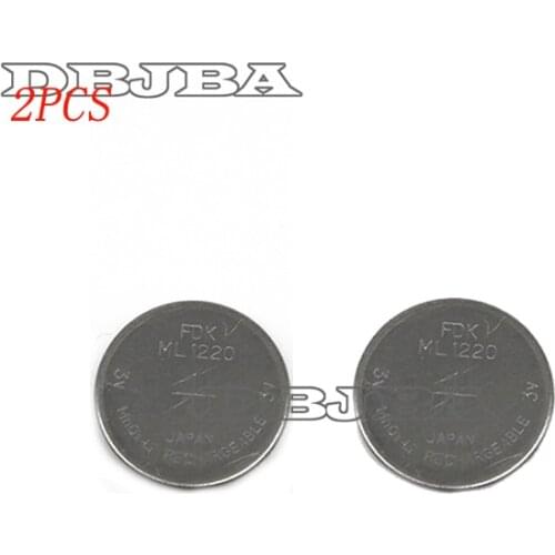 2PCS/LOT Original Maxell ML1220 3V ML 1220 Rechargeable Button Battery