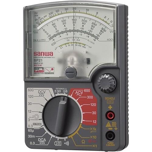 Sanwa SP21 Analog Multitesters Drop shock proof meter With continuity check beeper