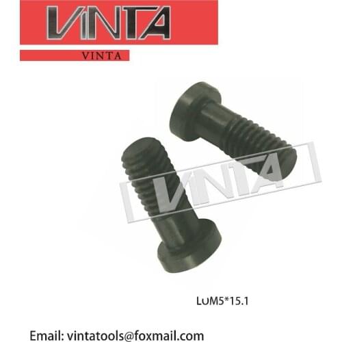 Free shipping 10pcs/lots CNC Milling Cutter Cutter Pressing Screw Screw Set LOM5*15.1 CNC Tool Accessories